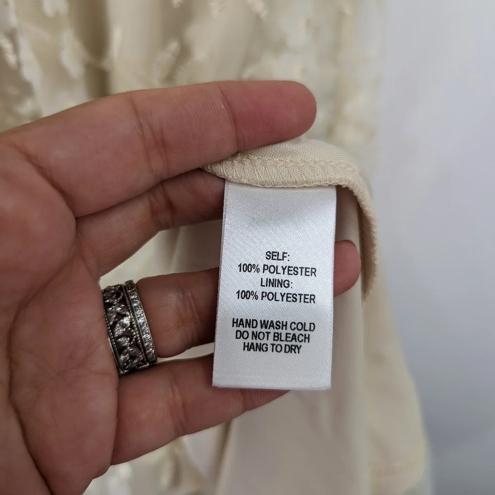 NWT LULU'S Flourishing Embroidered Lace Fit & Flare Midi Dress - Picture 8 of 10